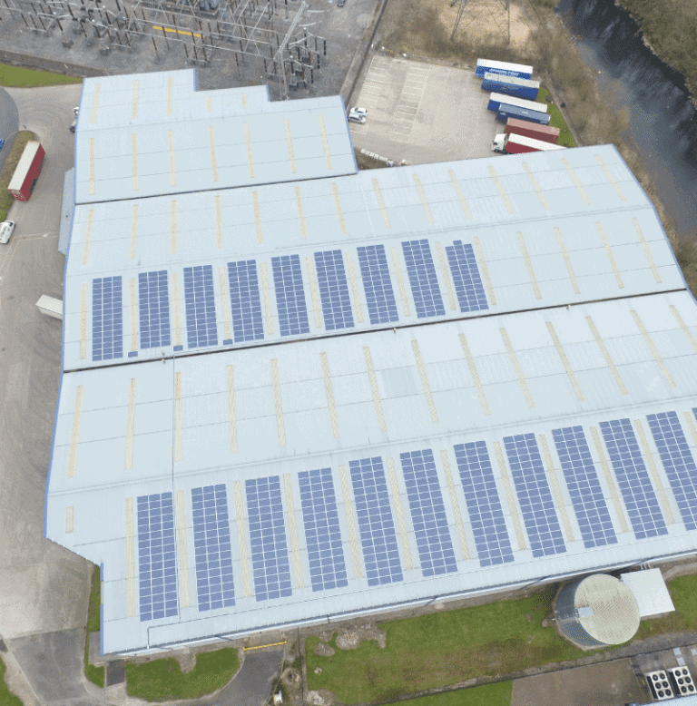 K2 Storage Solar Panel Installation